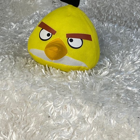 Misc Toys/Books Stuffed Animal Angry Bird Yellow  4x4 inch - Picture 7 of 9